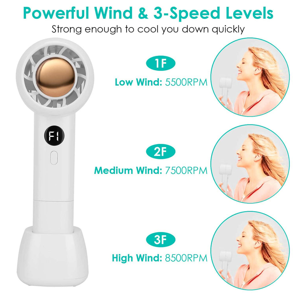 Mini Portable USB Rechargeable Handheld Cooling Fan