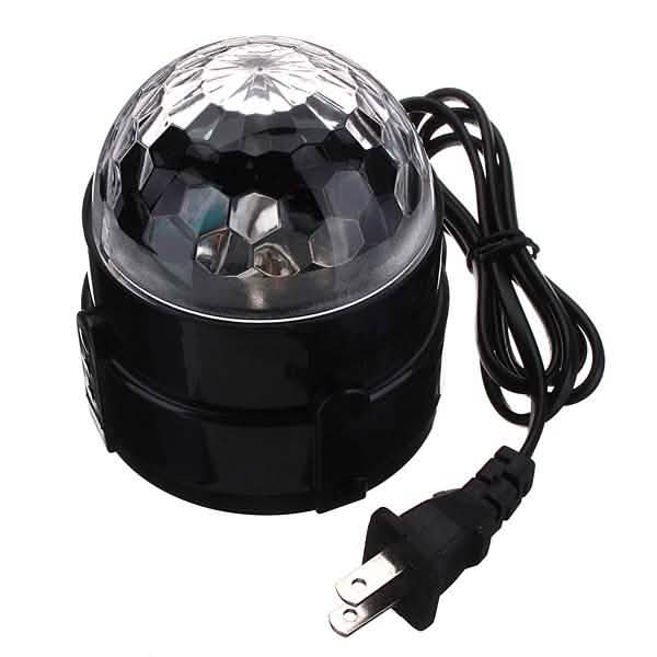 Mini RGB LED Light Crystal Magic Ball