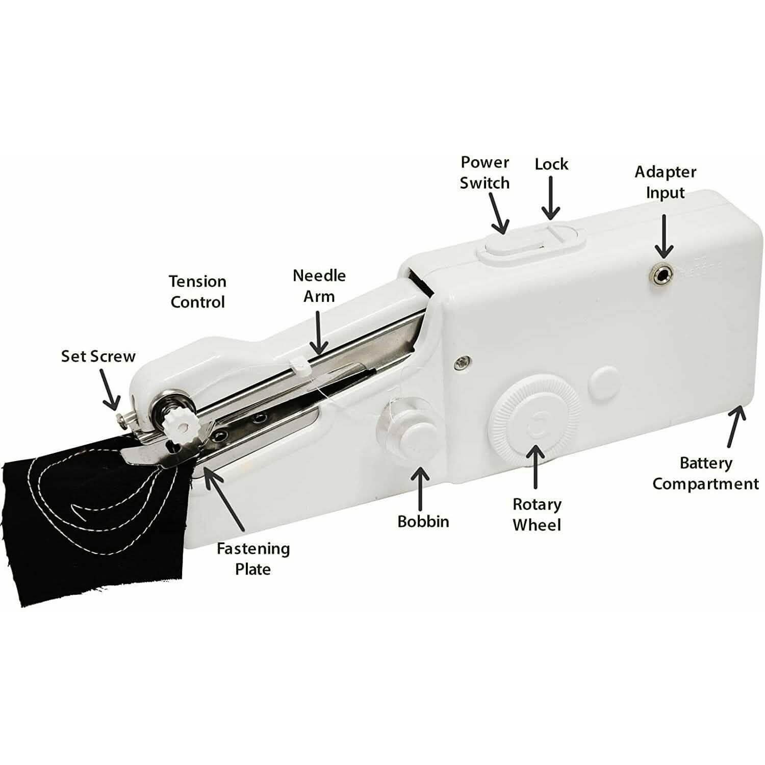 Mini Stitch Household Handheld Portable Travel Home Electric Sewing Machine