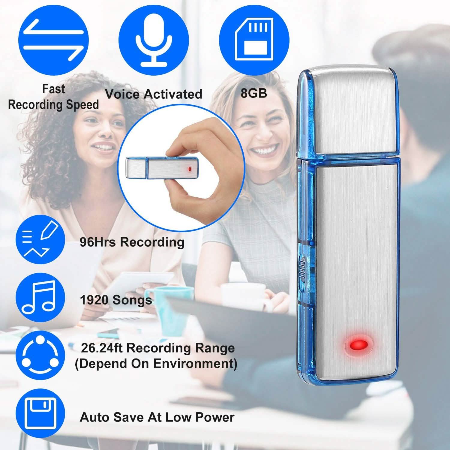 Mini Voice Digital Sound Recorder