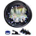 Mist Cooling System 26Ft Line + 10 T-Joint Nozzles Water Sprayer