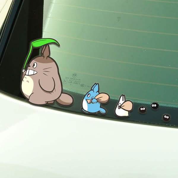 Miyazaki Auto Vinyl Anime Decals Stickers