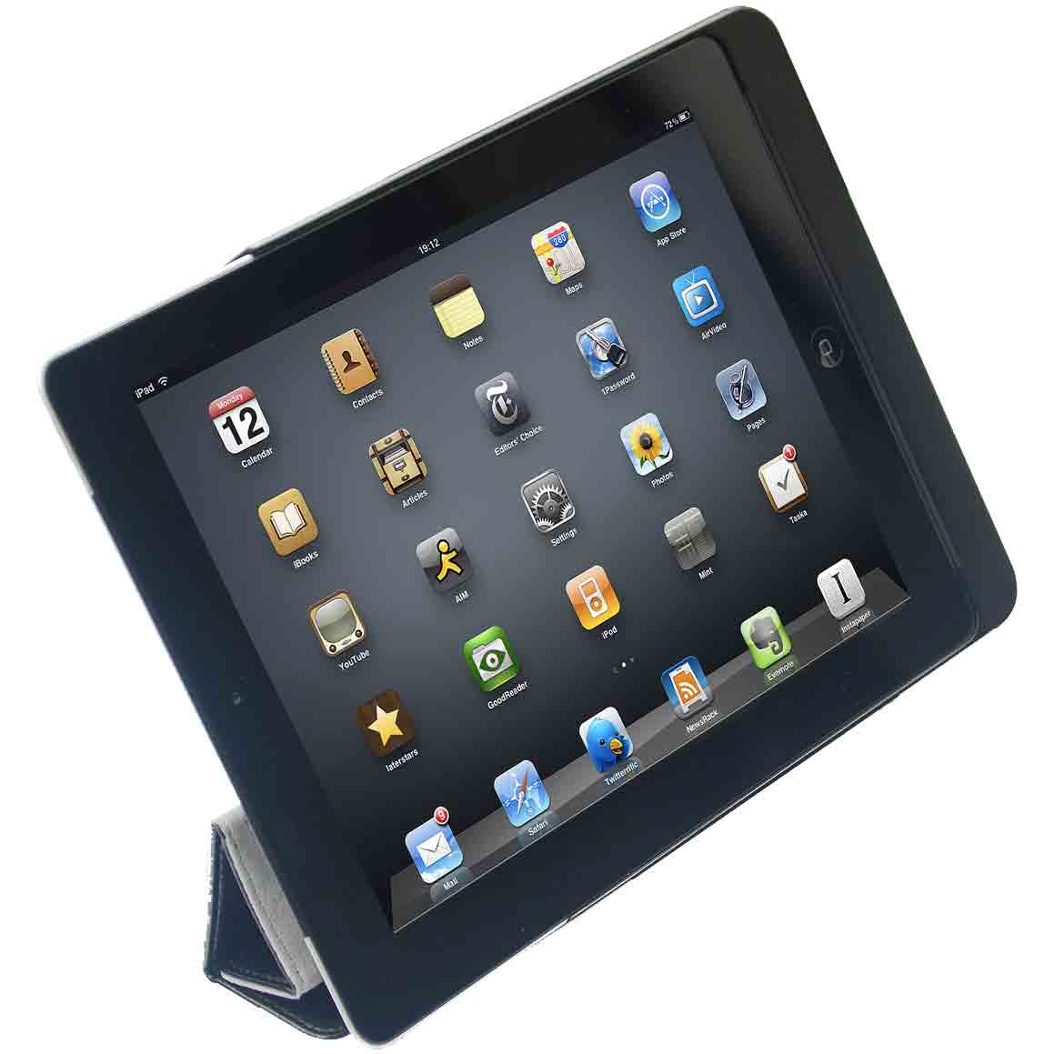 Mizco Extended Battery Case with Protective Smart Cover for iPad 2 & iPad 3