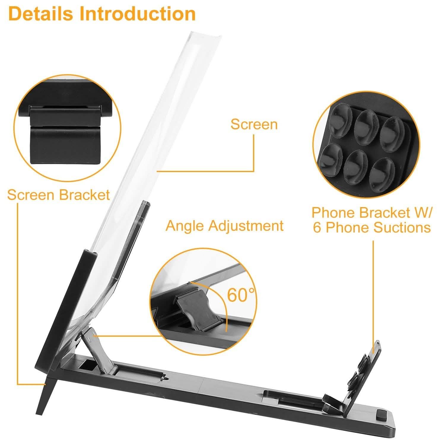 Mobile Phone Foldable Screen Magnifier