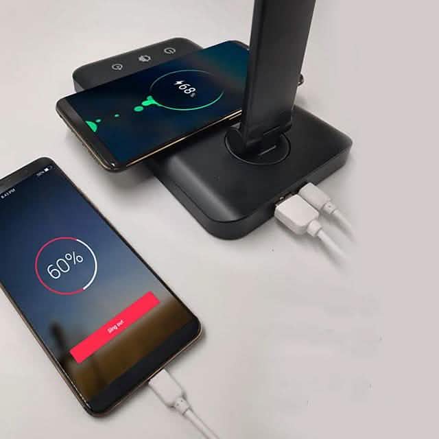 Mobile Phone Wireless Charging Desk Lamp