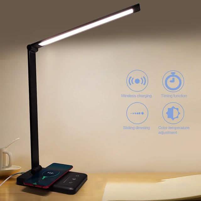 Mobile Phone Wireless Charging Desk Lamp