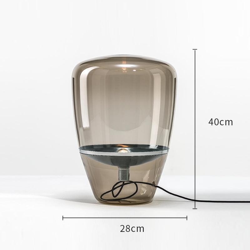 Modern Art Deco Living Room Table Lamp Glass Table Lamps for Living Room Home Deco Indoor Bedside Lamp Decorative Table Lamp Cute Study Lamps for Bedroom Décor