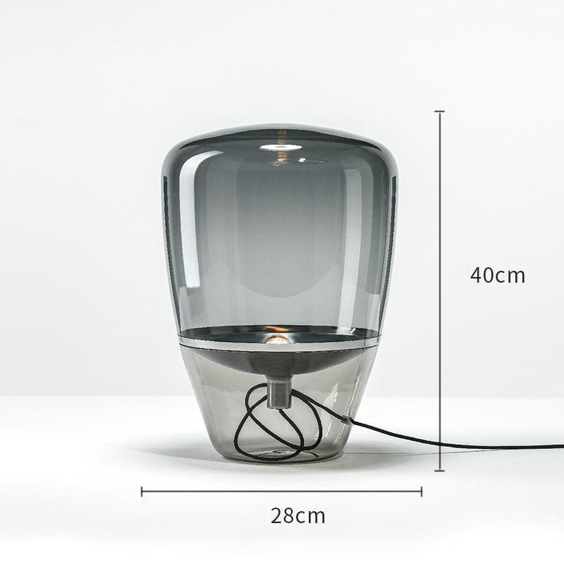 Modern Art Deco Living Room Table Lamp Glass Table Lamps for Living Room Home Deco Indoor Bedside Lamp Decorative Table Lamp Cute Study Lamps for Bedroom Décor