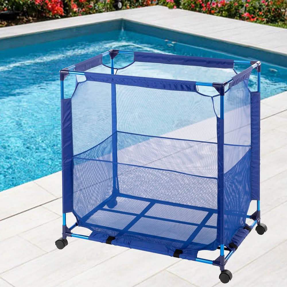 Modern Blue Pool Storage Bin