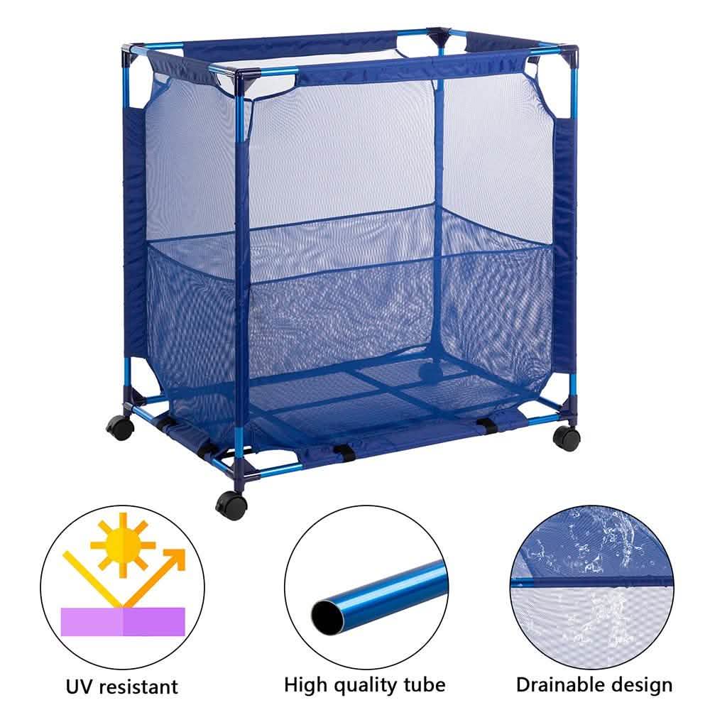 Modern Blue Pool Storage Bin