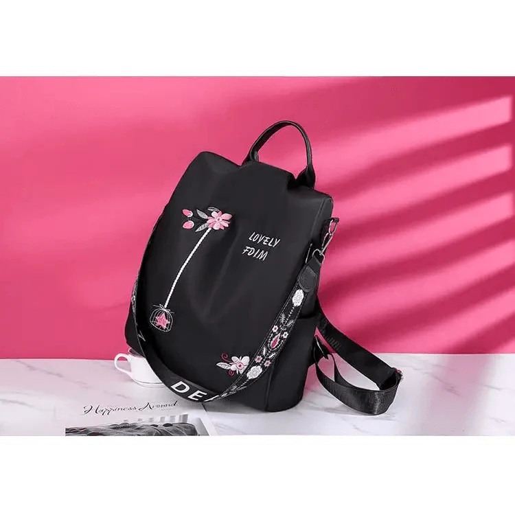 Modern Elegant  Waterproof Women's Backpack Fashionable Anti-theft Women Backpacks Nice Print School Bag High Quality Large Capacity Backpack