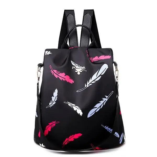 Modern Elegant  Waterproof Women's Backpack Fashionable Anti-theft Women Backpacks Nice Print School Bag High Quality Large Capacity Backpack