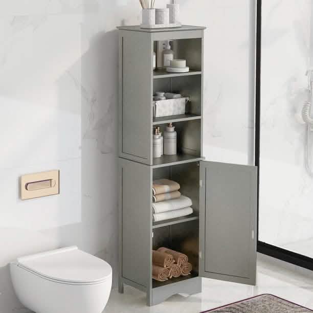 Modern Freestanding Tall Bathroom Locker