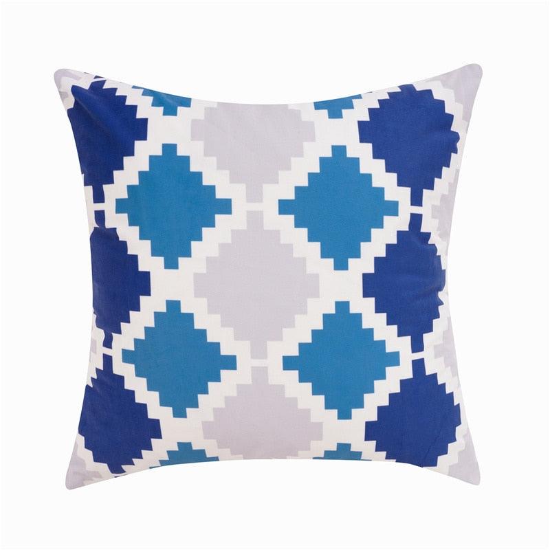 Modern Geometric Decorative Geometric Pillow Cushion Cases Outdoor Square Yellow Decorative Pillow Covers For Couch Bedroom Pillow Cases Cushion Covers