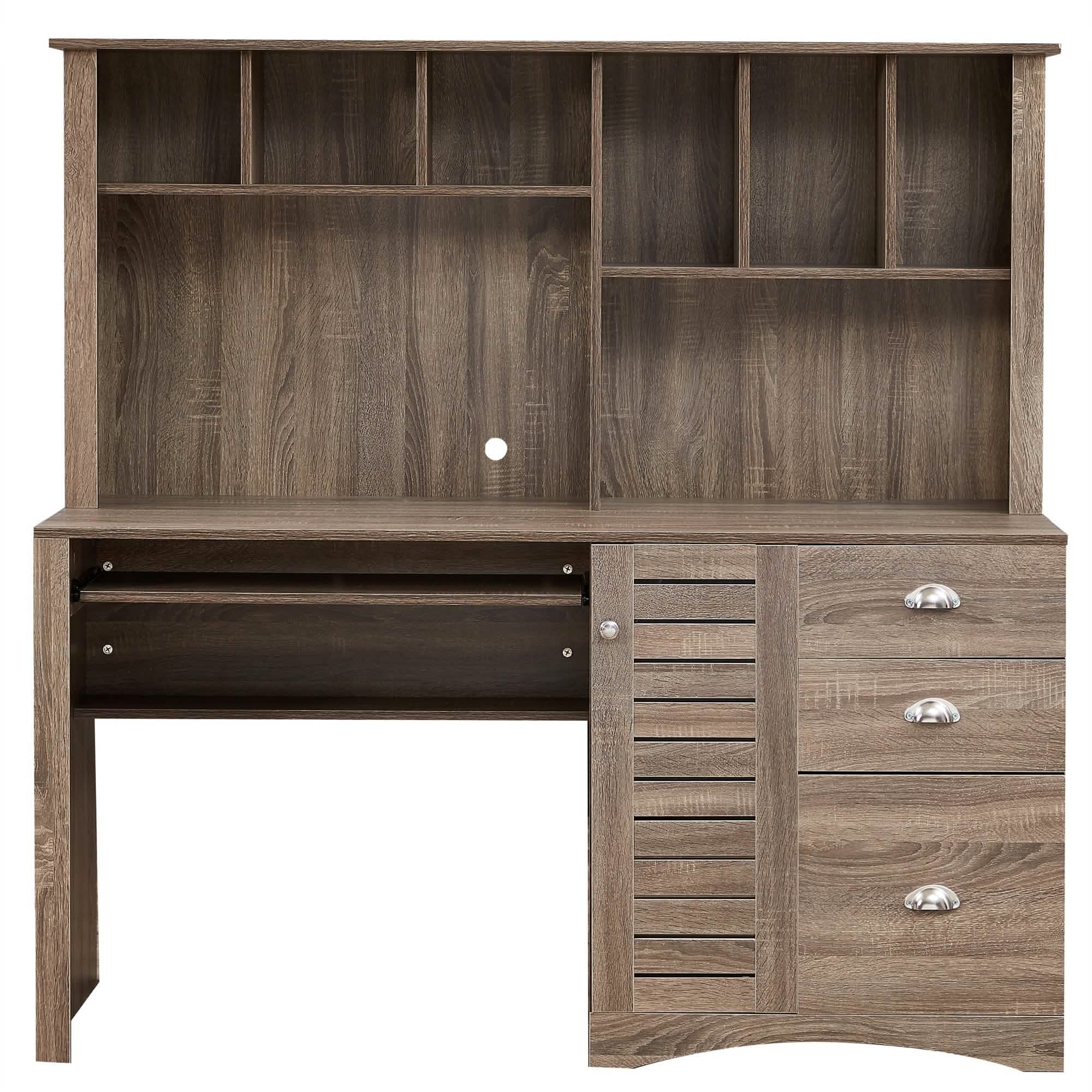 Modern Home Office Desk- 59" Computer Desk Table