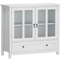 Modern Storage Cabinet with Metal Handles