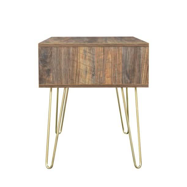 Modern Wood TV Stand Console Table