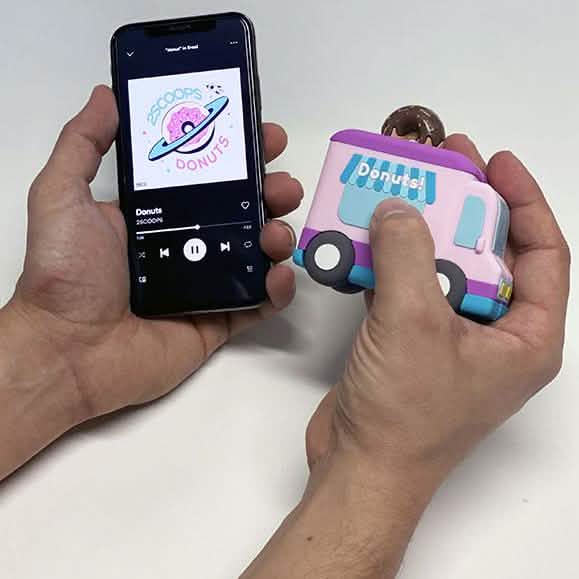 MojiPower Portable Bluetooth Speaker