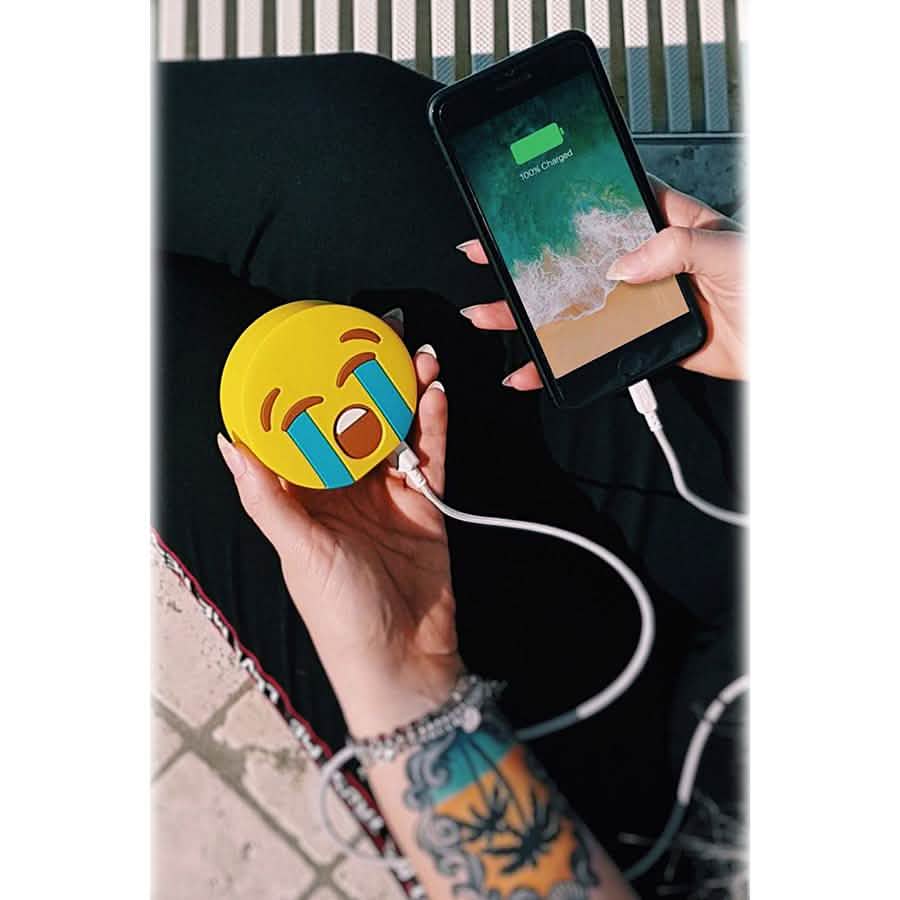 MojiPower Soft Touch External Battery 2600 mAh for iOS and Android