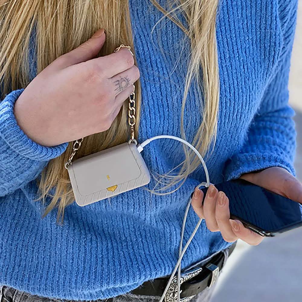 MojiPower Soft Touch External Battery 2600 mAh for iOS and Android