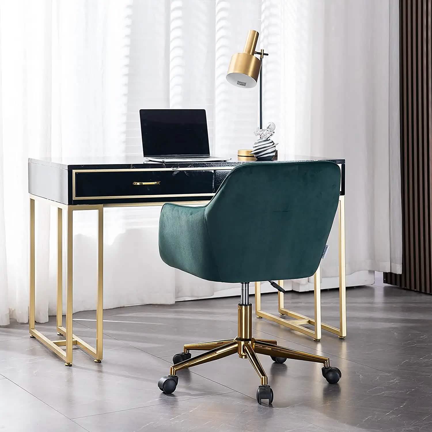 Morden Crush Velvet Home Office Chair