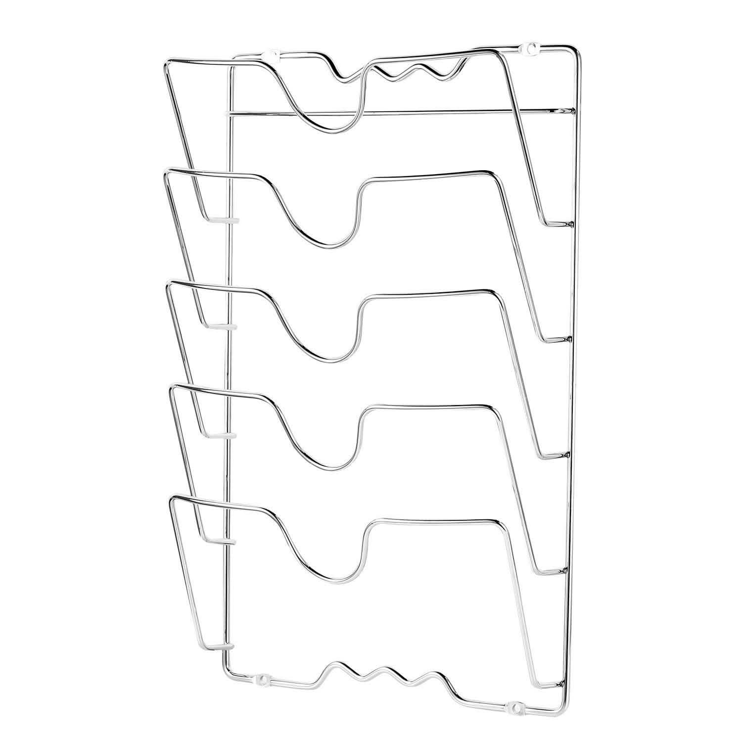 Mounted Pot Lid Rack Pot Cover Organizer