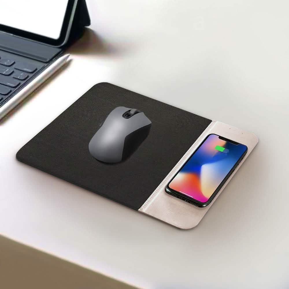 Mouse & Wireless Qi Charging Pad