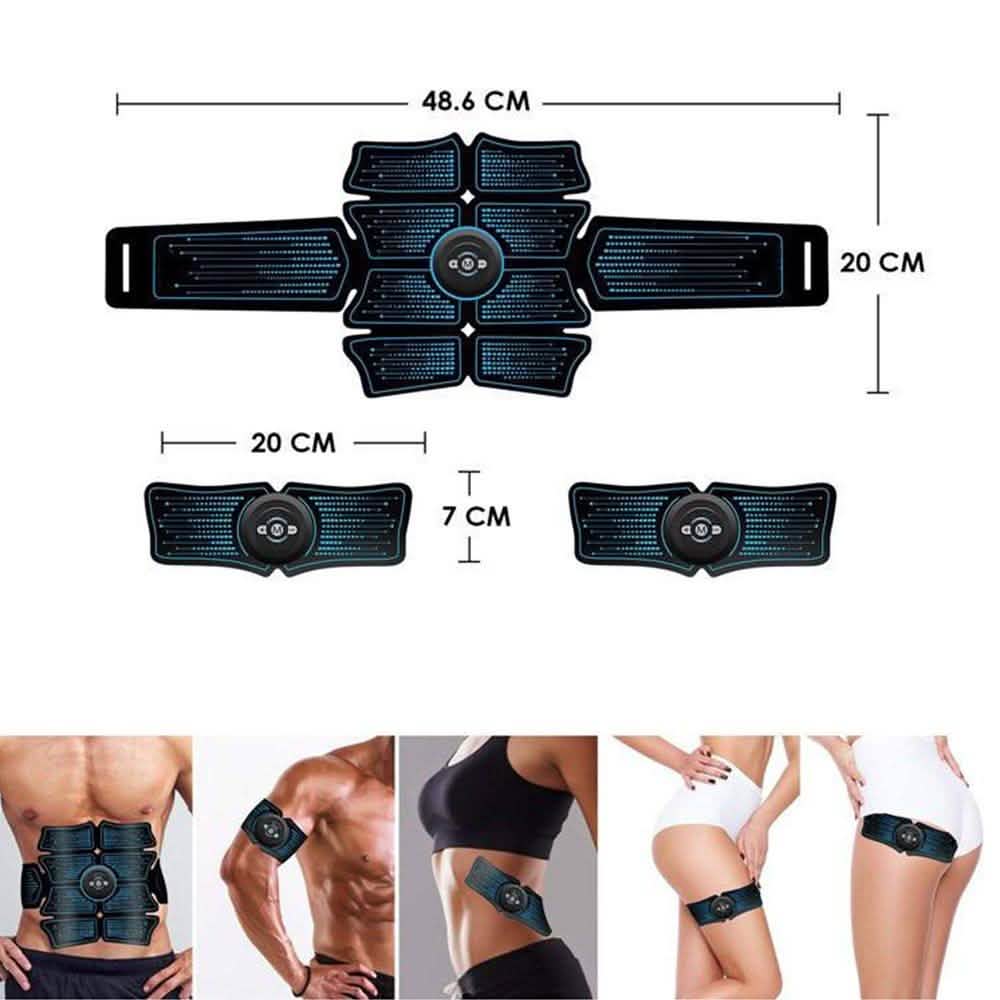 Movsou Muscle Trainer Intelligent Abs Stimulator with 6 Modes 10 Levels