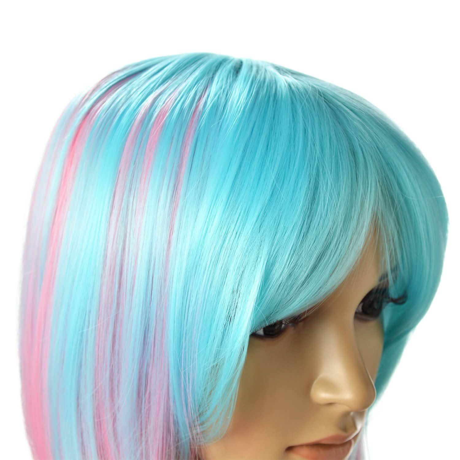 Multi-Color Ombre Short Bob Wig