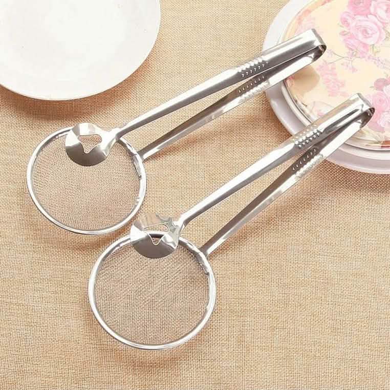 Multi-Functional Stainless Steel Clamp Strainer Filter Spoon