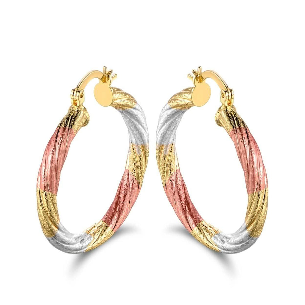 Multi Gold Hoop Earrings - Assorted Styles
