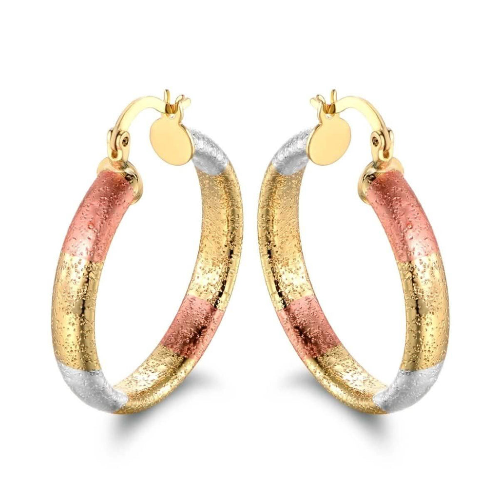 Multi Gold Hoop Earrings - Assorted Styles