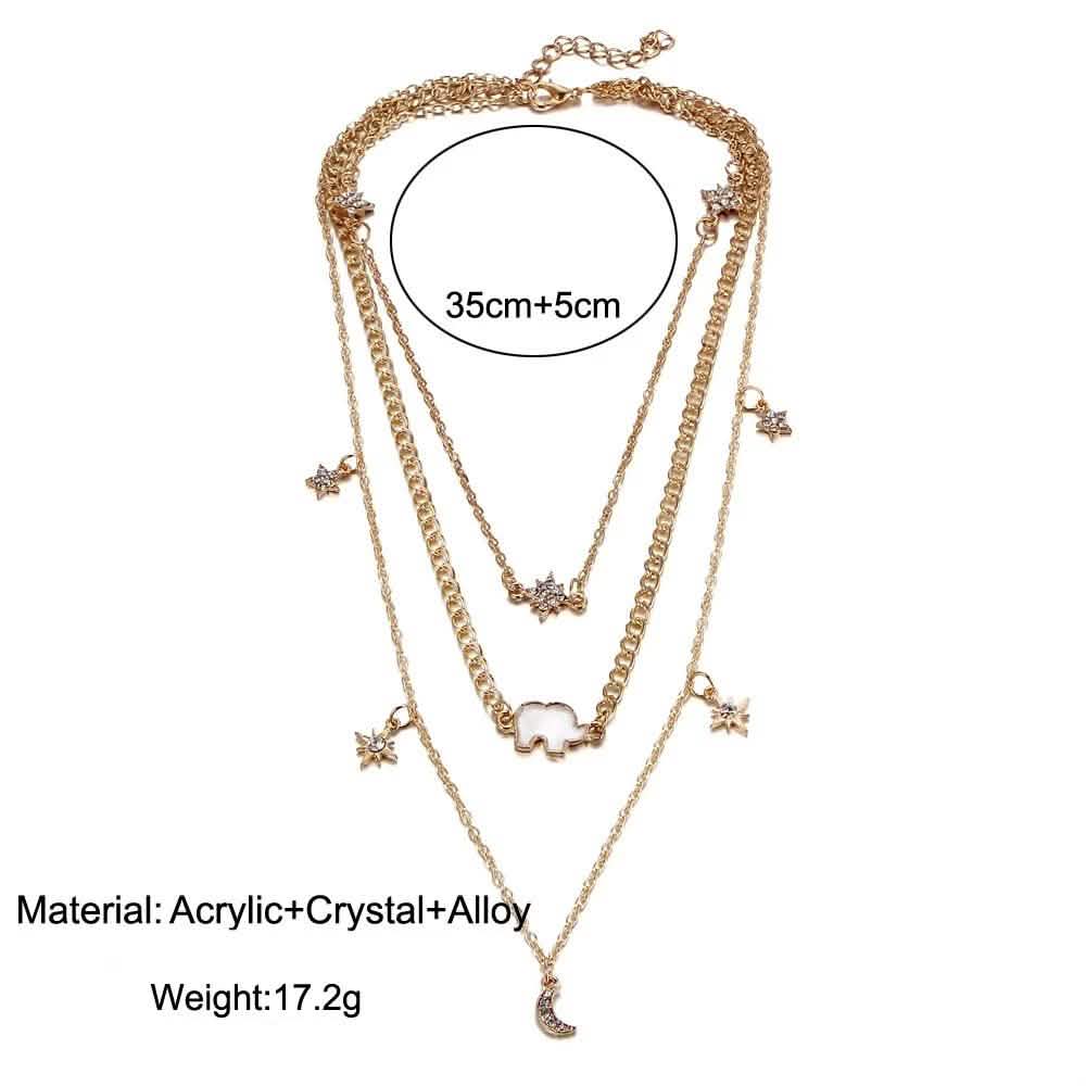 Multi-layer Necklace Clavicle Chain