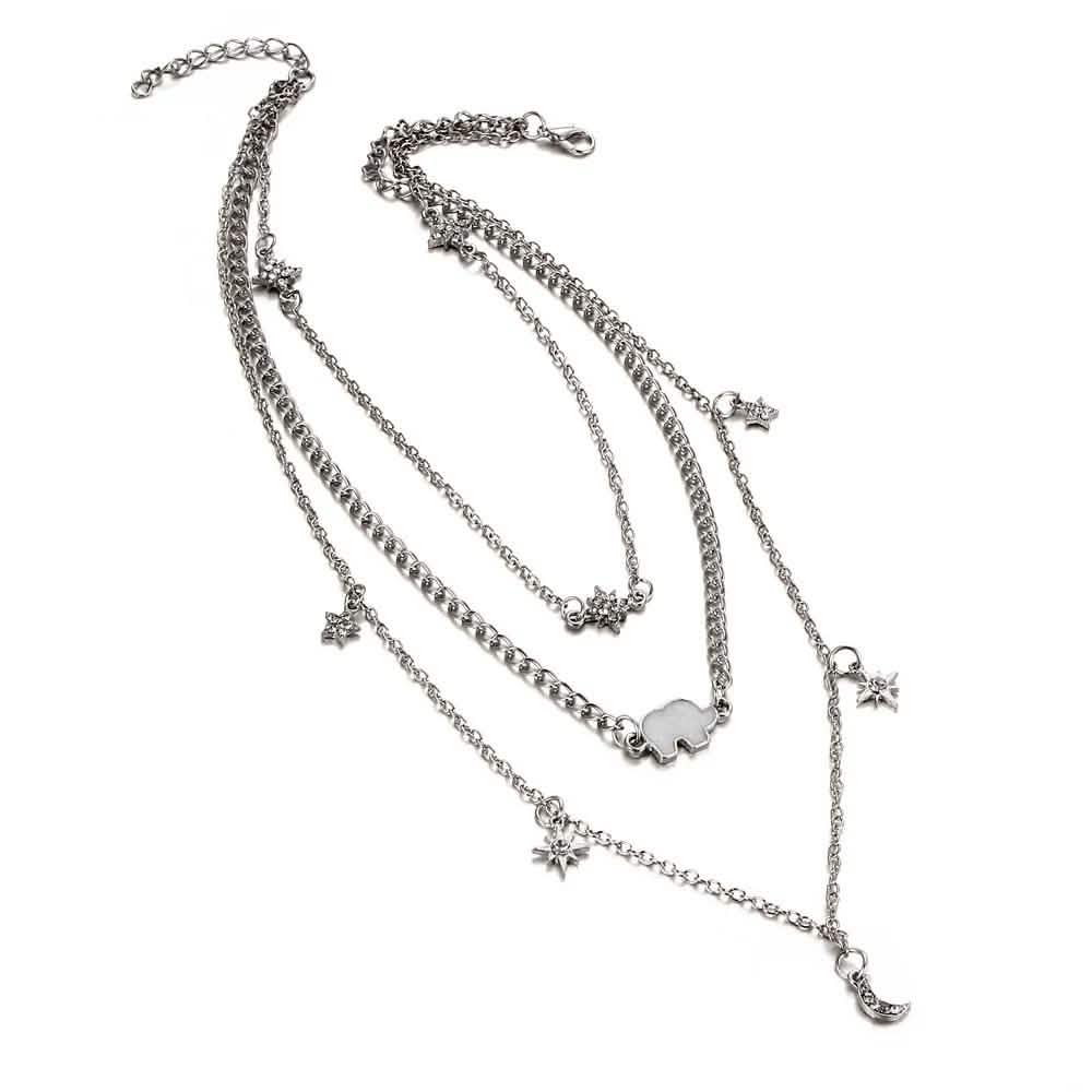 Multi-layer Necklace Clavicle Chain