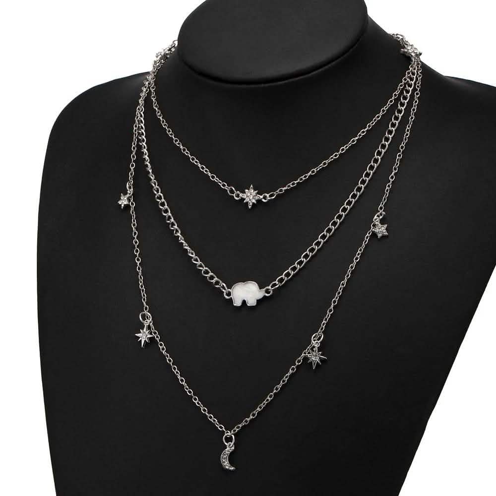 Multi-layer Necklace Clavicle Chain