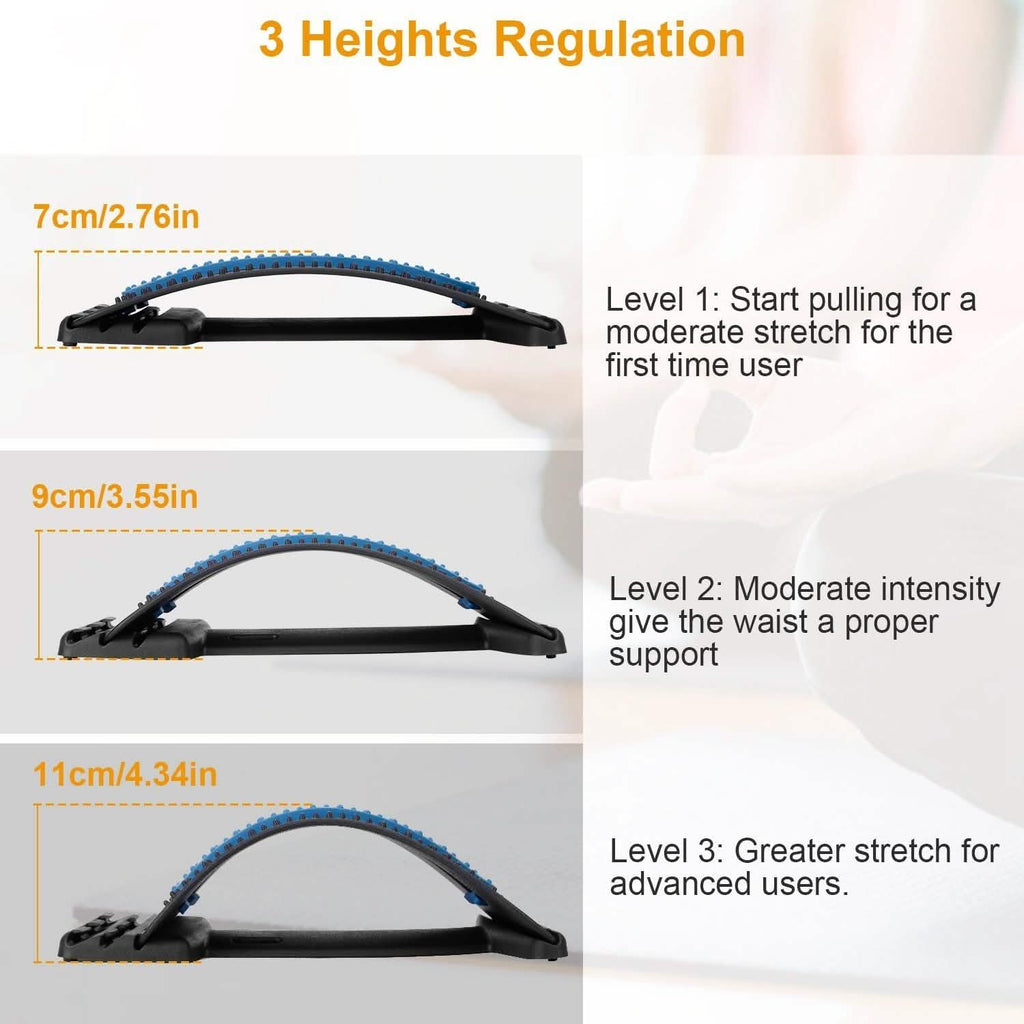 Multi-Level Lumbar Spinal Support Stretcher