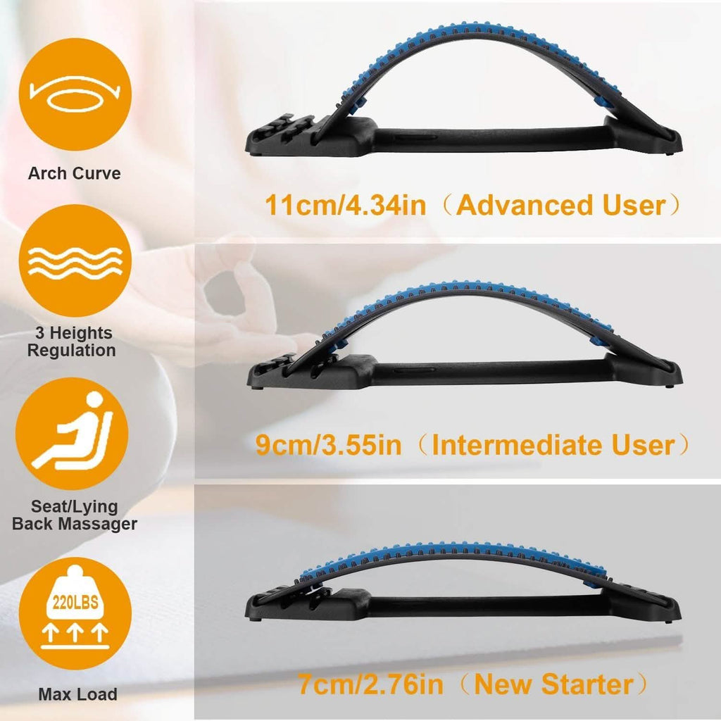 Multi-Level Lumbar Spinal Support Stretcher