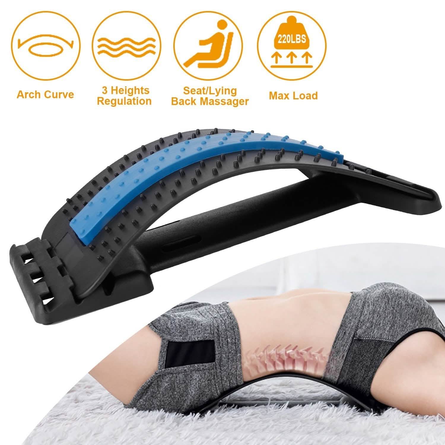 Multi-Level Lumbar Spinal Support Stretcher