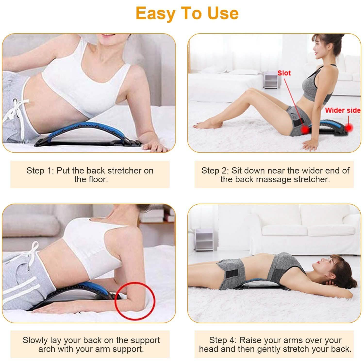 Multi-Level Lumbar Spinal Support Stretcher