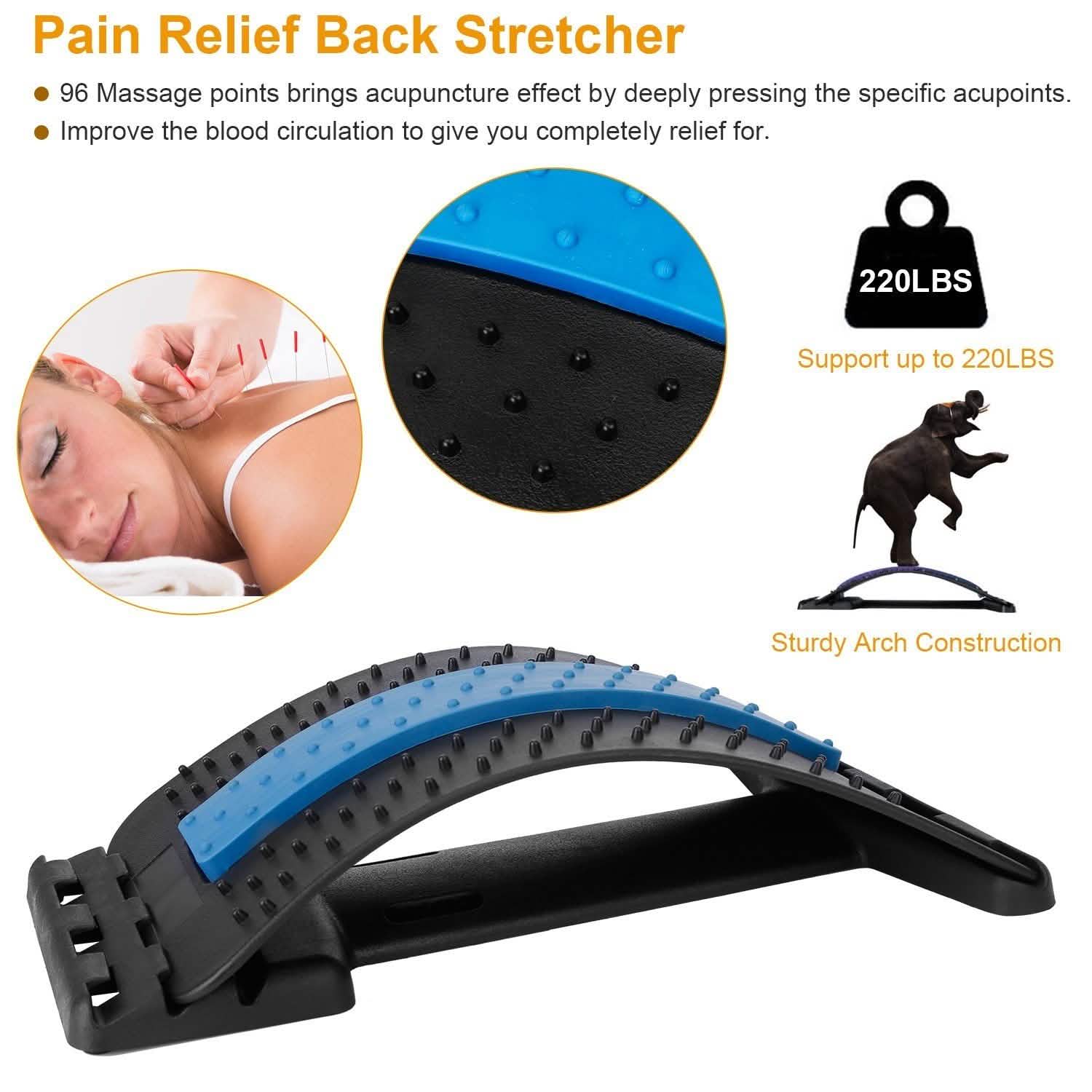 Multi-Level Lumbar Spinal Support Stretcher
