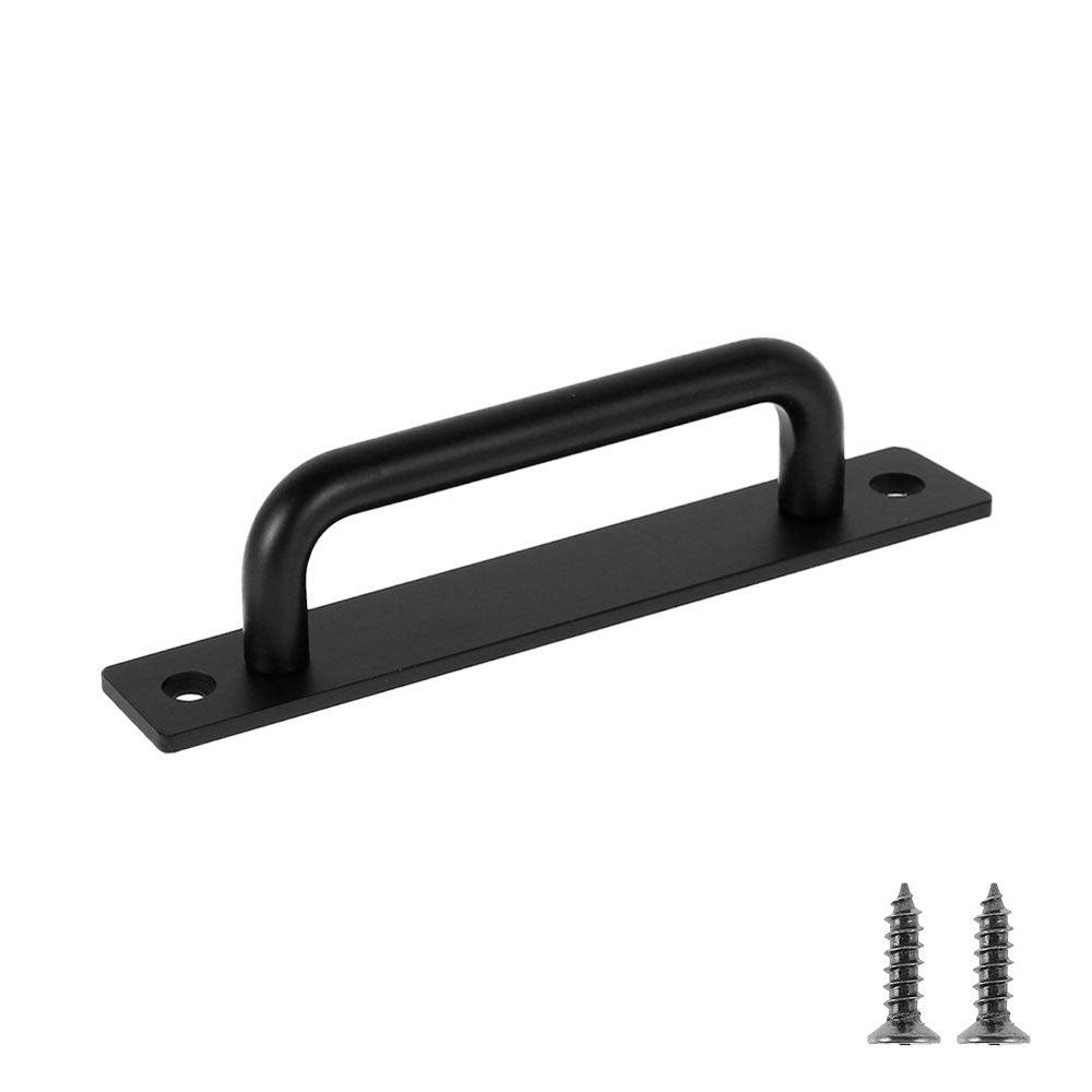Multi-Purpose Door Handles Balcony Bedroom Cupboard Drawer Pulls Furniture Knobs Kitchen Bar Cabinet Door Handles Grab Hole Free Kitchen Cabinet Handle Furniture Hardwar