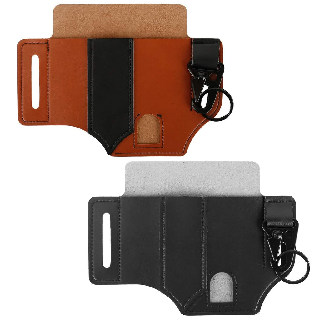 Multi-tool Sheath for Belt Leather EDC Pocket Organizer
