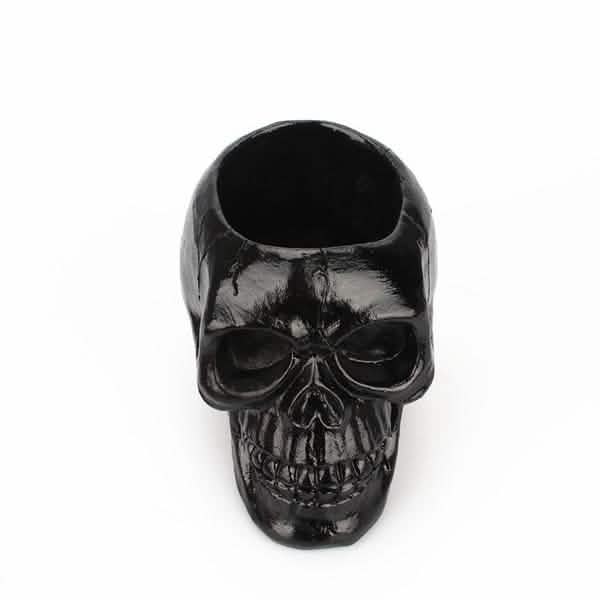 Multifunction Creative Skull Storage Stationery Holder