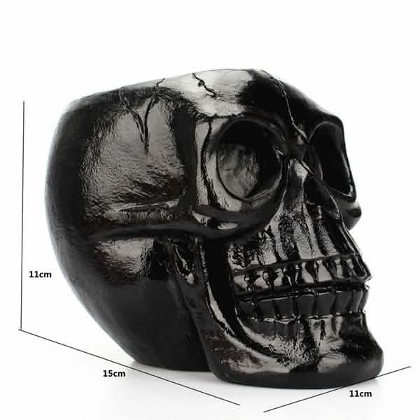Multifunction Creative Skull Storage Stationery Holder