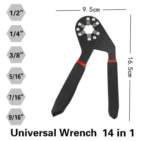 Multifunctional Adjustable Universal Wrench