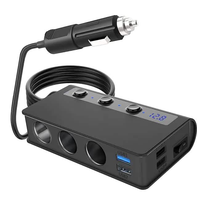 Multifunctional Car Charger Socket