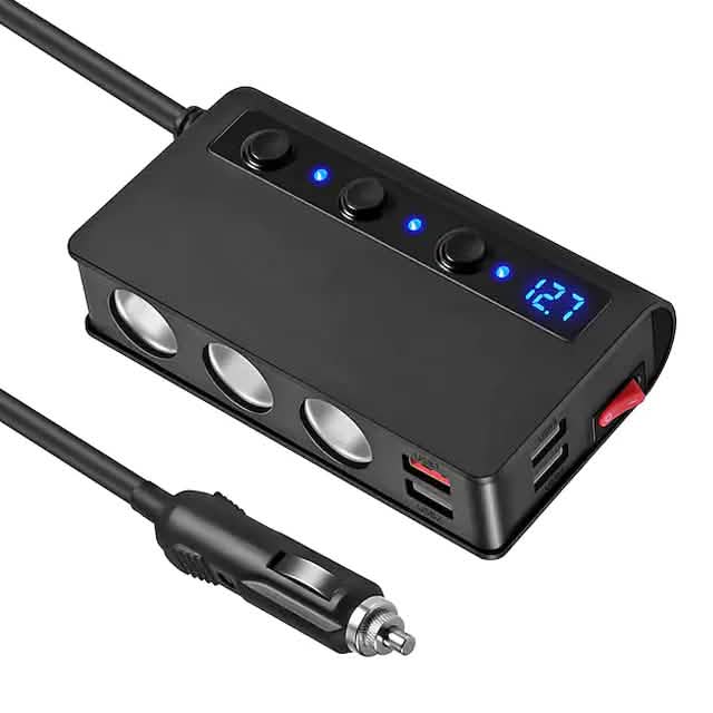 Multifunctional Car Charger Socket
