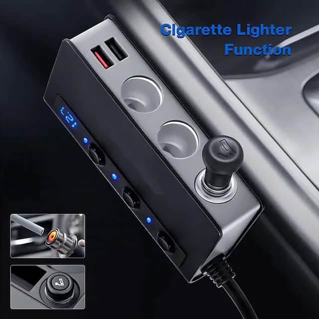 Multifunctional Car Charger Socket