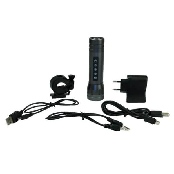Multifunctional MP3 Music Torch
