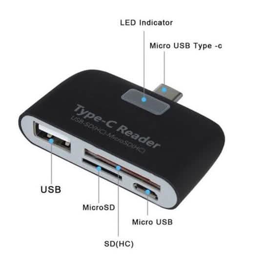 Multifunctional Smart 4-in-1 Laptop PC Durable Phone TF Micro SD